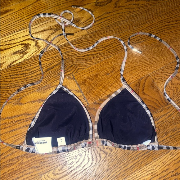 Burberry Check Triangle Bikini - Picture 7 of 9